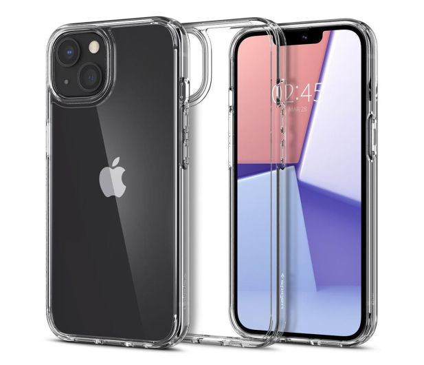 SPIGEN Etui ULTRA HYBRID IPHONE 13 CRYSTAL CLEAR - 681707 - zdjęcie